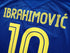 2004/05 Sweden Away Football Shirt Ibrahimović #10 (L)