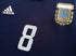 2002 Argentina Away World Cup Football Shirt Zanetti #8 (XL)