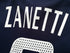 2002 Argentina Away World Cup Football Shirt Zanetti #8 (XL)