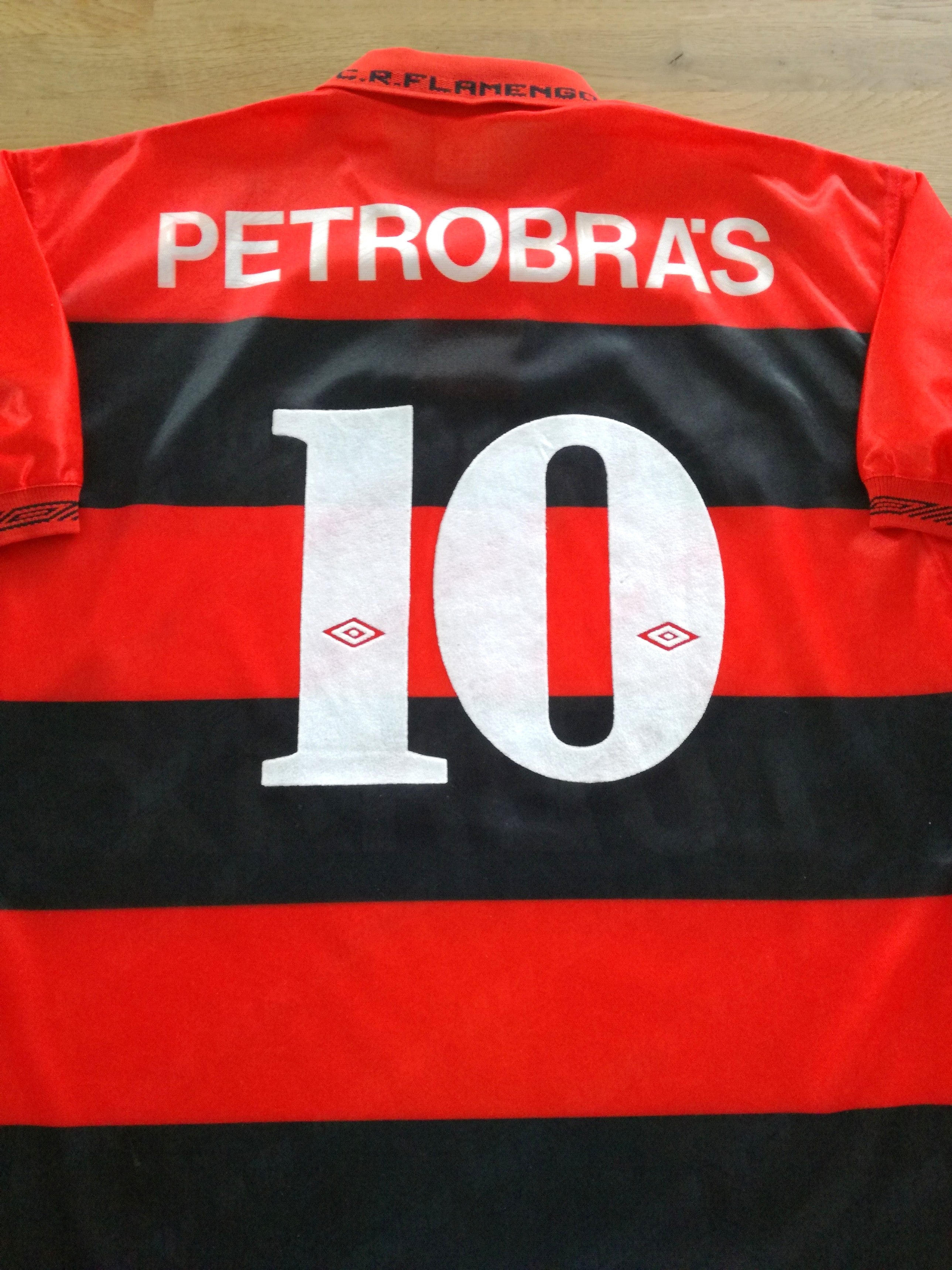 1992/93 Flamengo Home Football Shirt #10