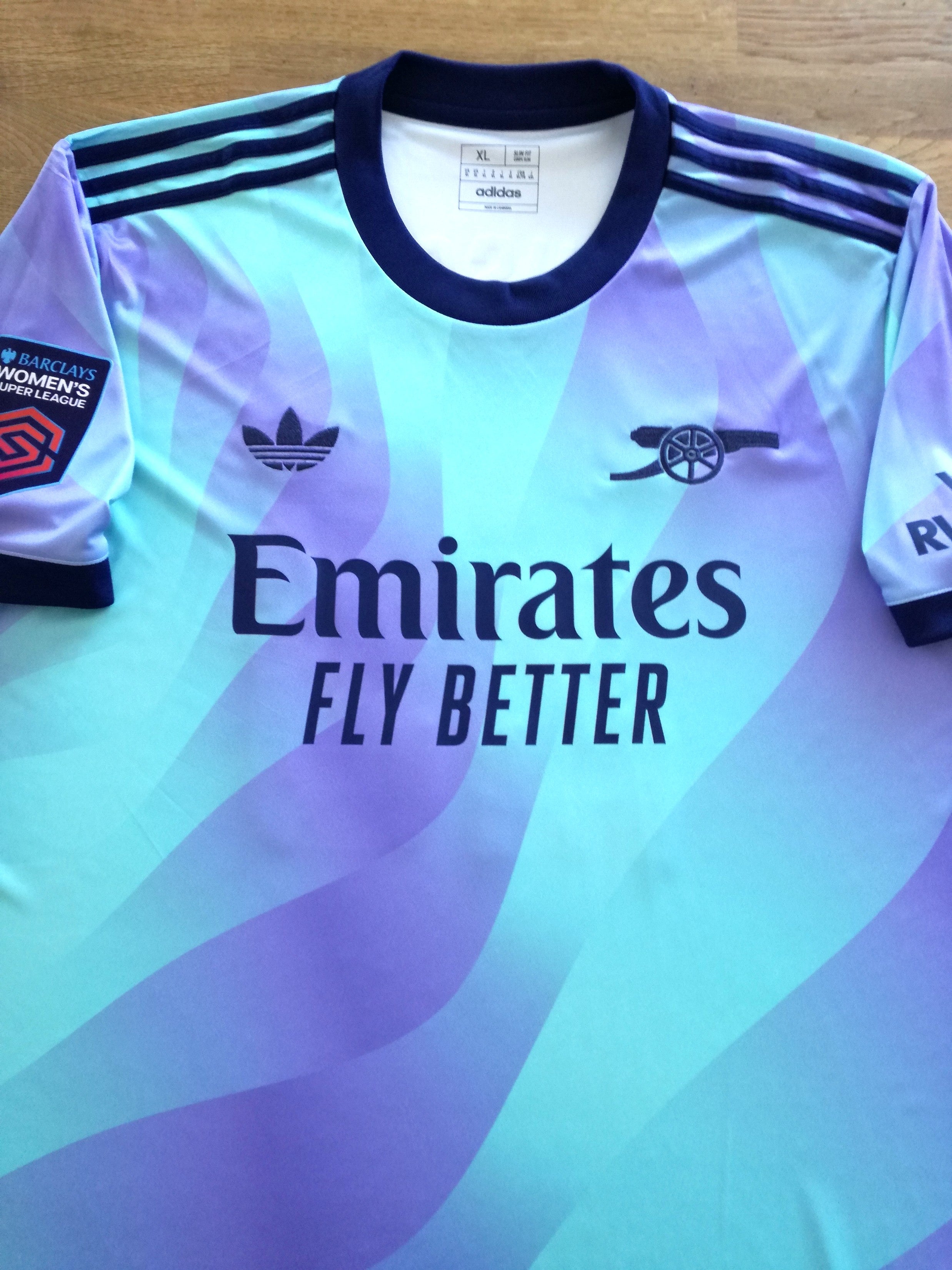 2024/25 Arsenal 3rd WSL Football Shirt