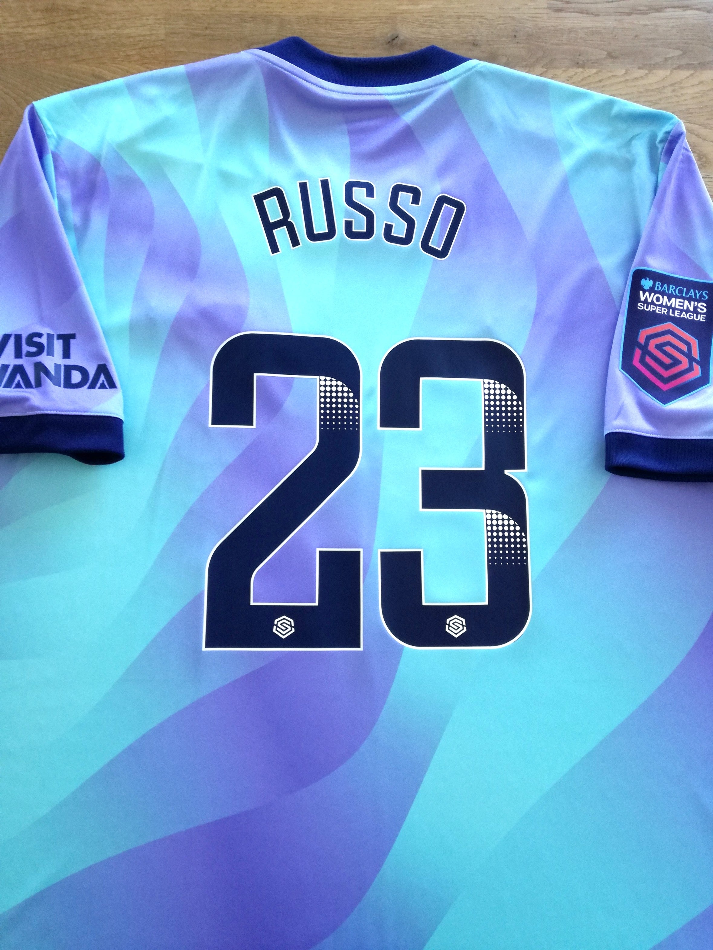 2024/25 Arsenal 3rd WSL Football Shirt Russo #23