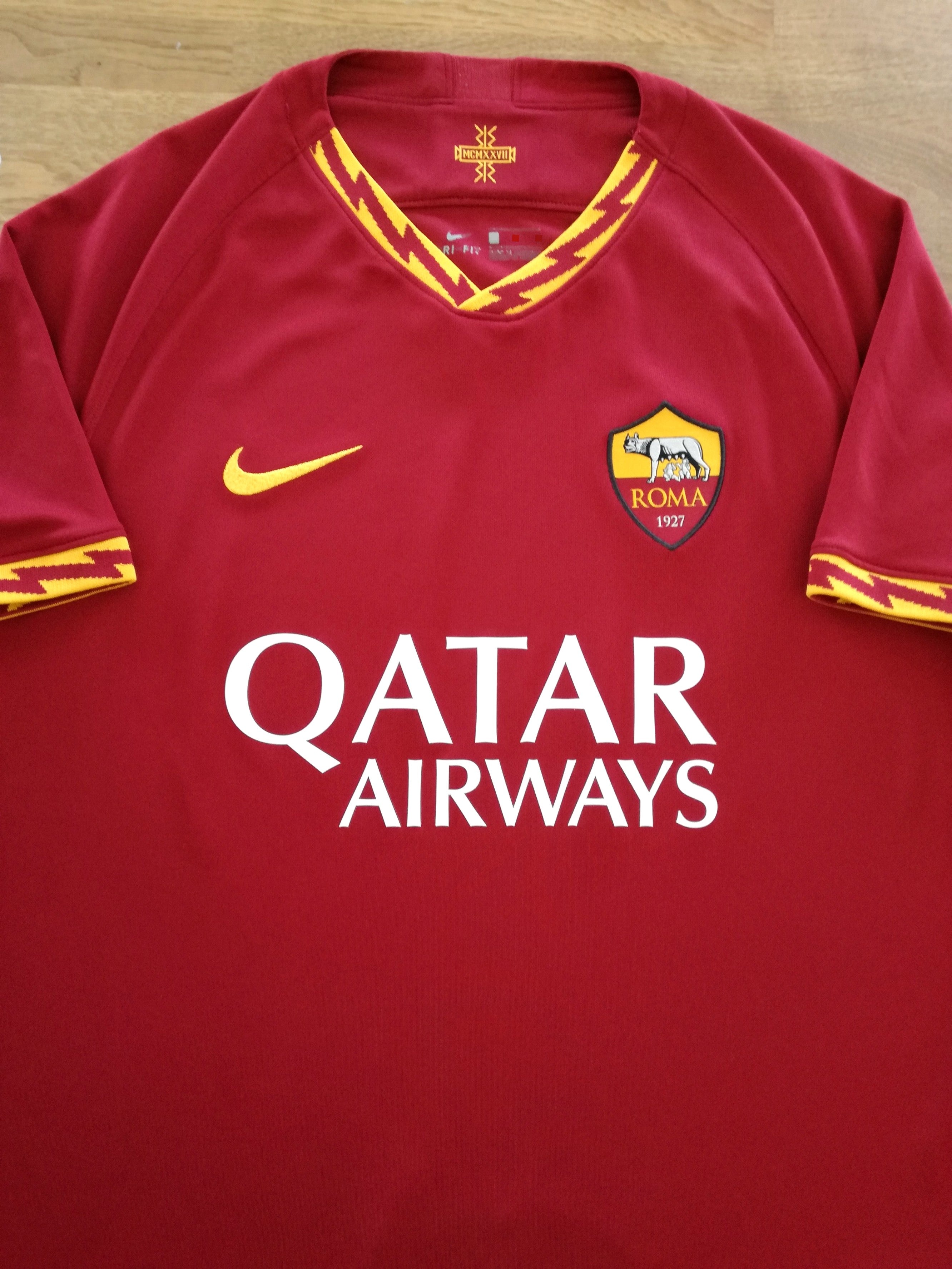 2019/20 Roma Home Football Shirt
