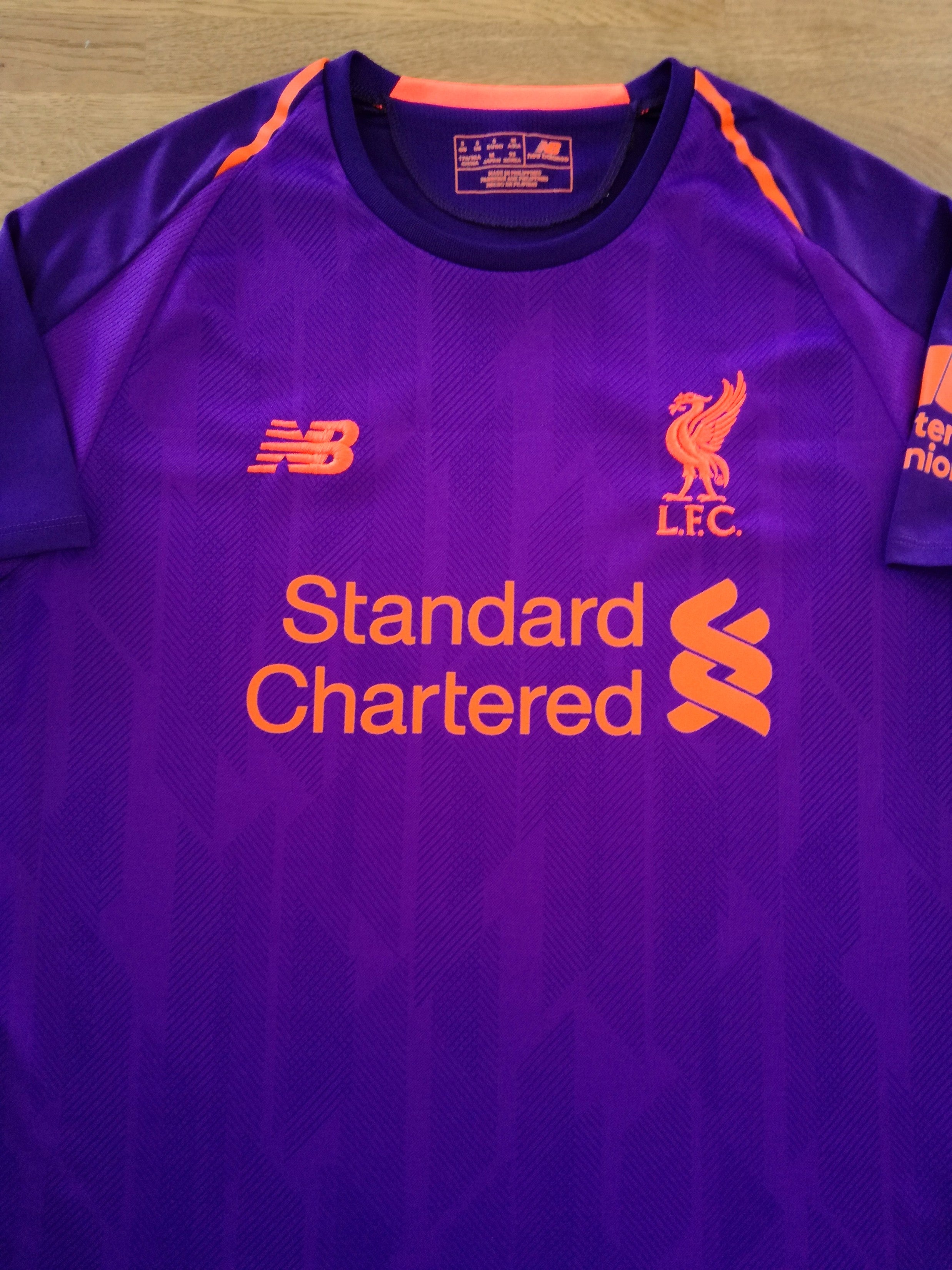 2018/19 Liverpool Away Football Shirt