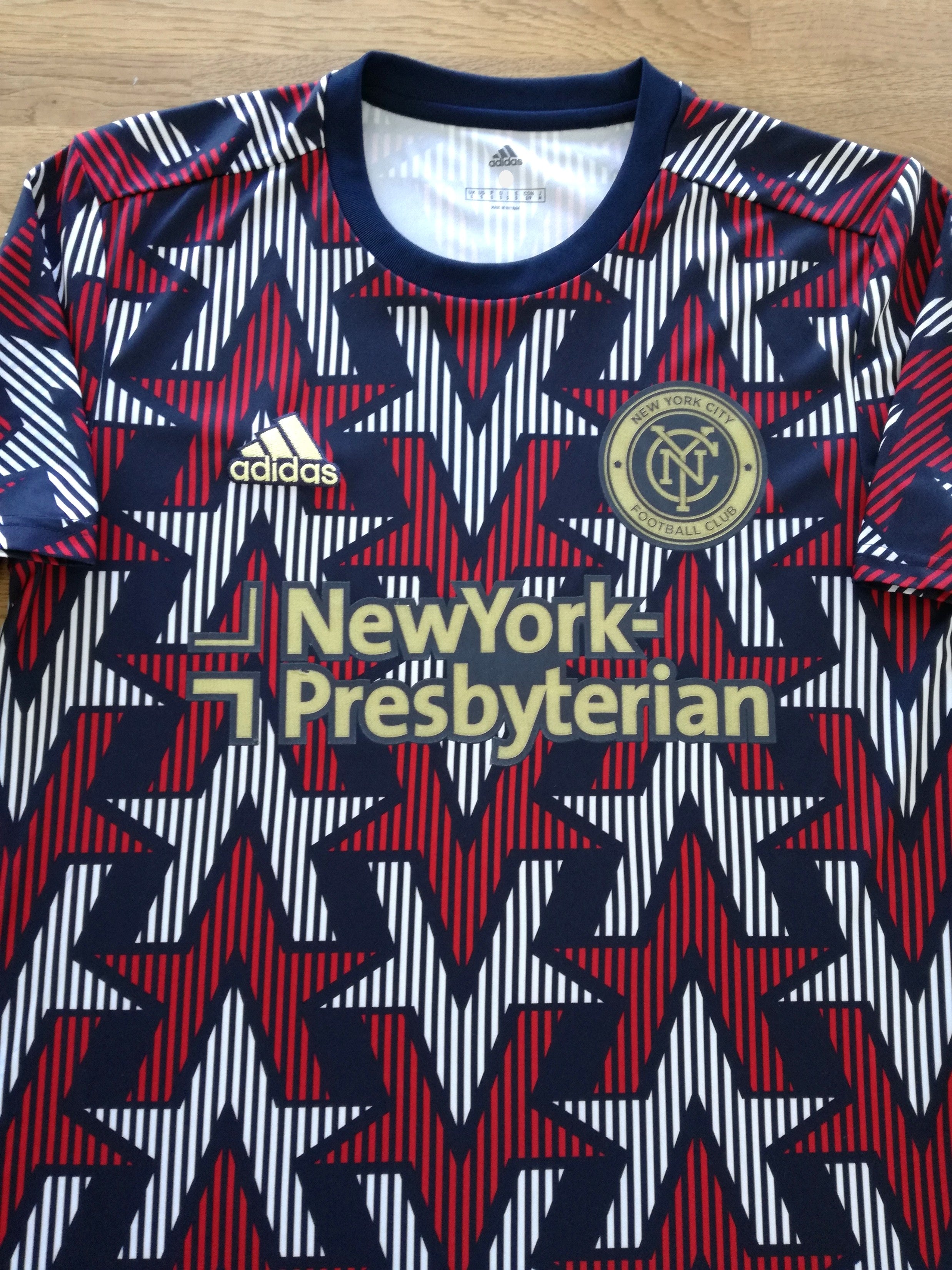 2019 New York City Pre-Match Shirt