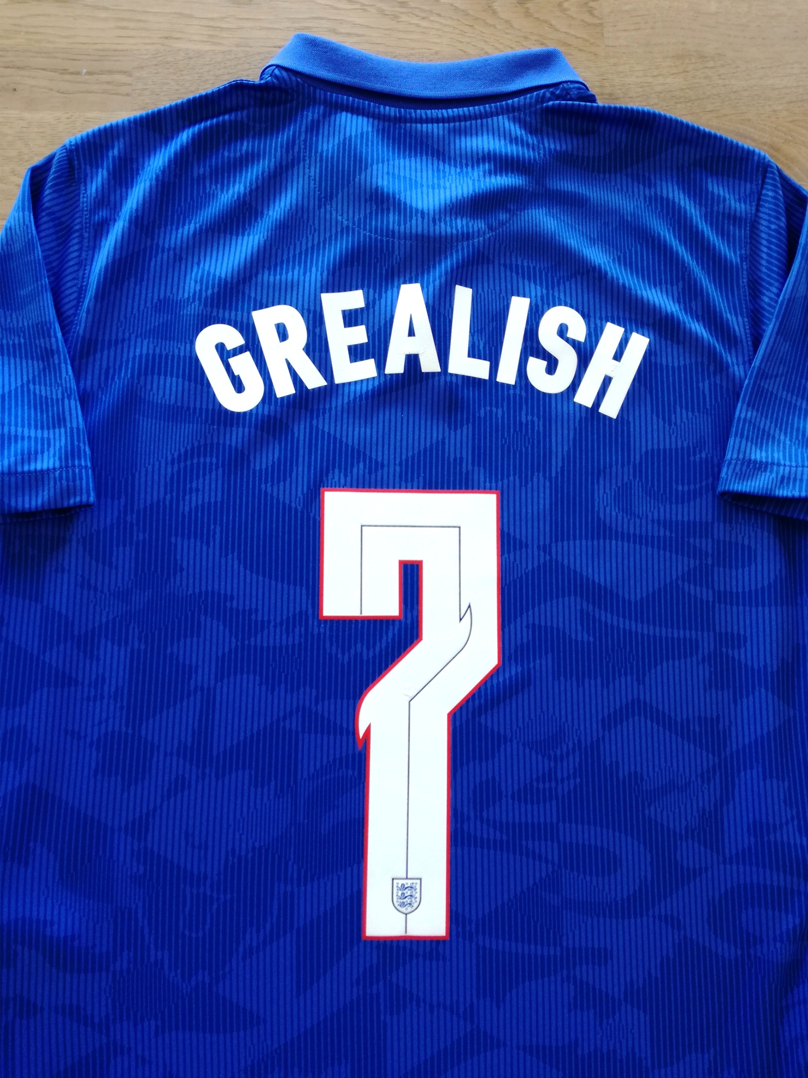 2020/21 England Away Football Shirt Grealish #7 (M)