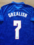 2020/21 England Away Football Shirt Grealish #7 (M)