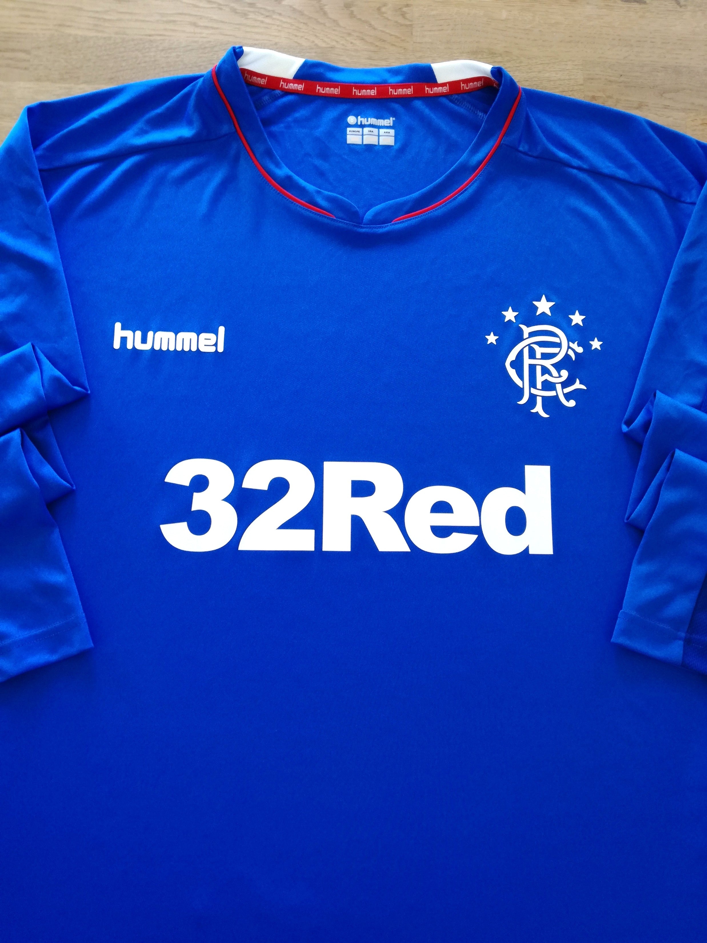 2018/19 Rangers Home Long Sleeve Football Shirt