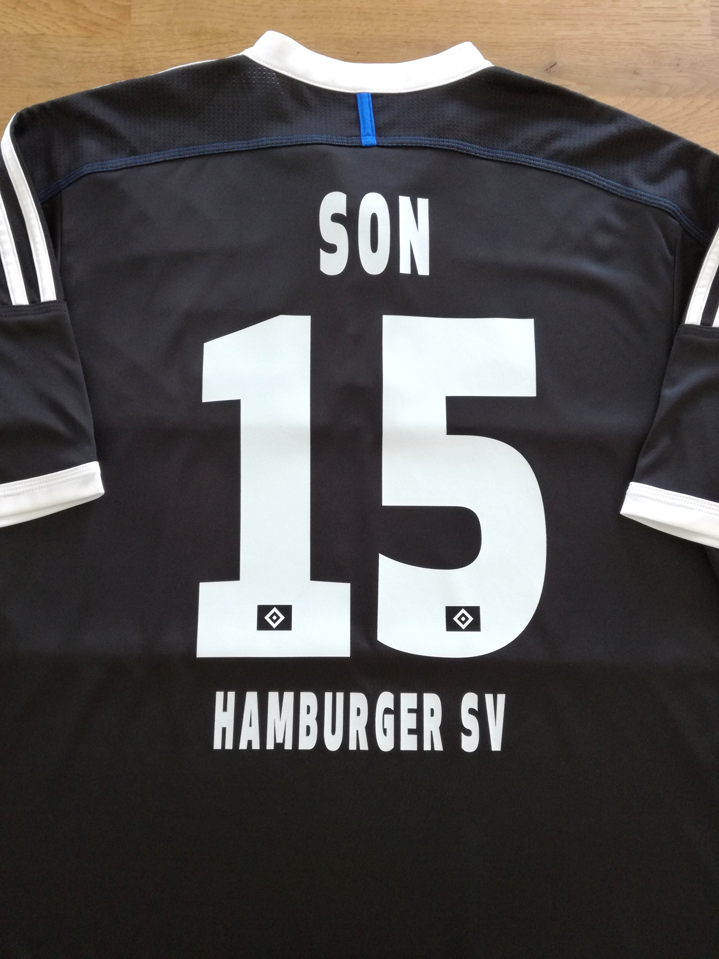 2011/12 Hamburg Away Football Shirt Son #15