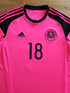 2016/17 Scotland Away Match Issue Football Shirt #18
