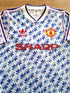 1990/91 Man Utd Away Football Shirt