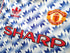 1990/91 Man Utd Away Football Shirt (S)