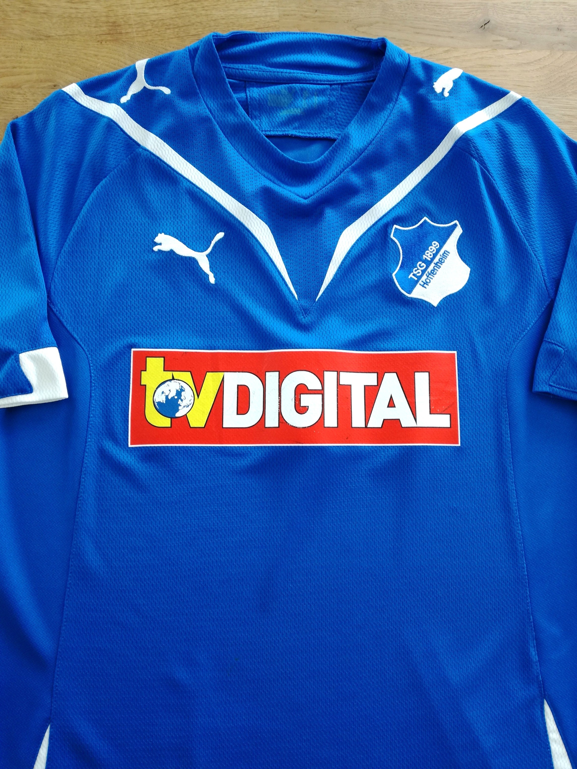 2009/10 TSG Hoffenheim Home Football Shirt