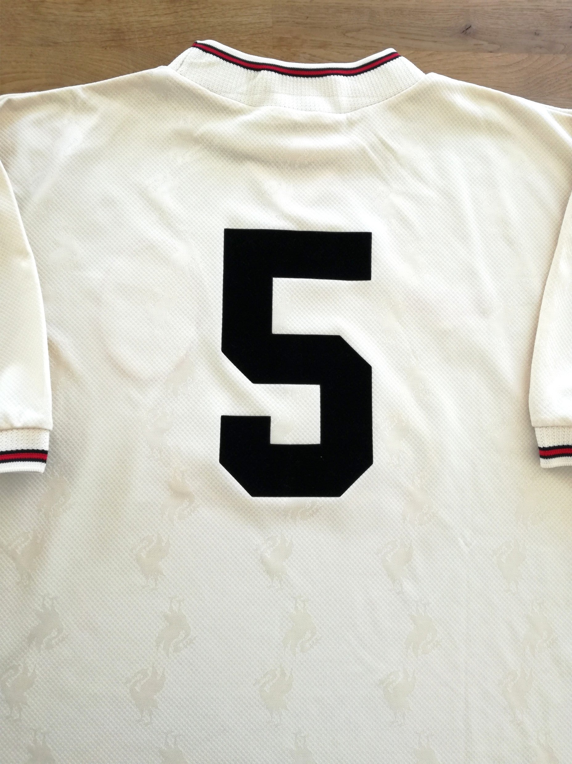 1996/97 Liverpool Away Football Shirt #5 (XL)