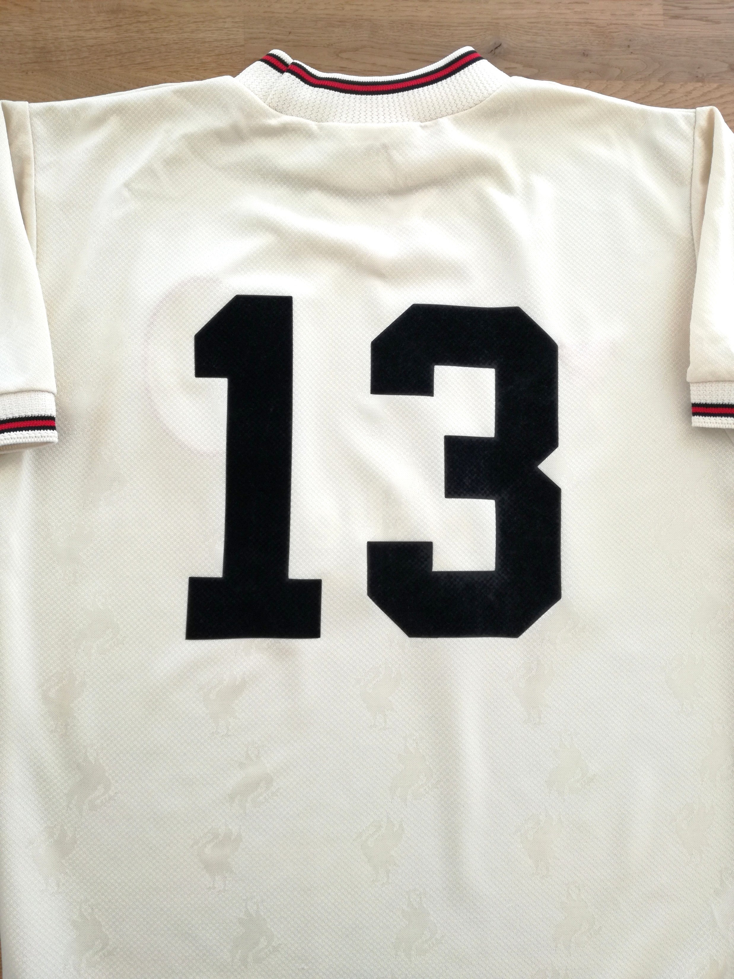 1996/97 Liverpool Away Football Shirt #13