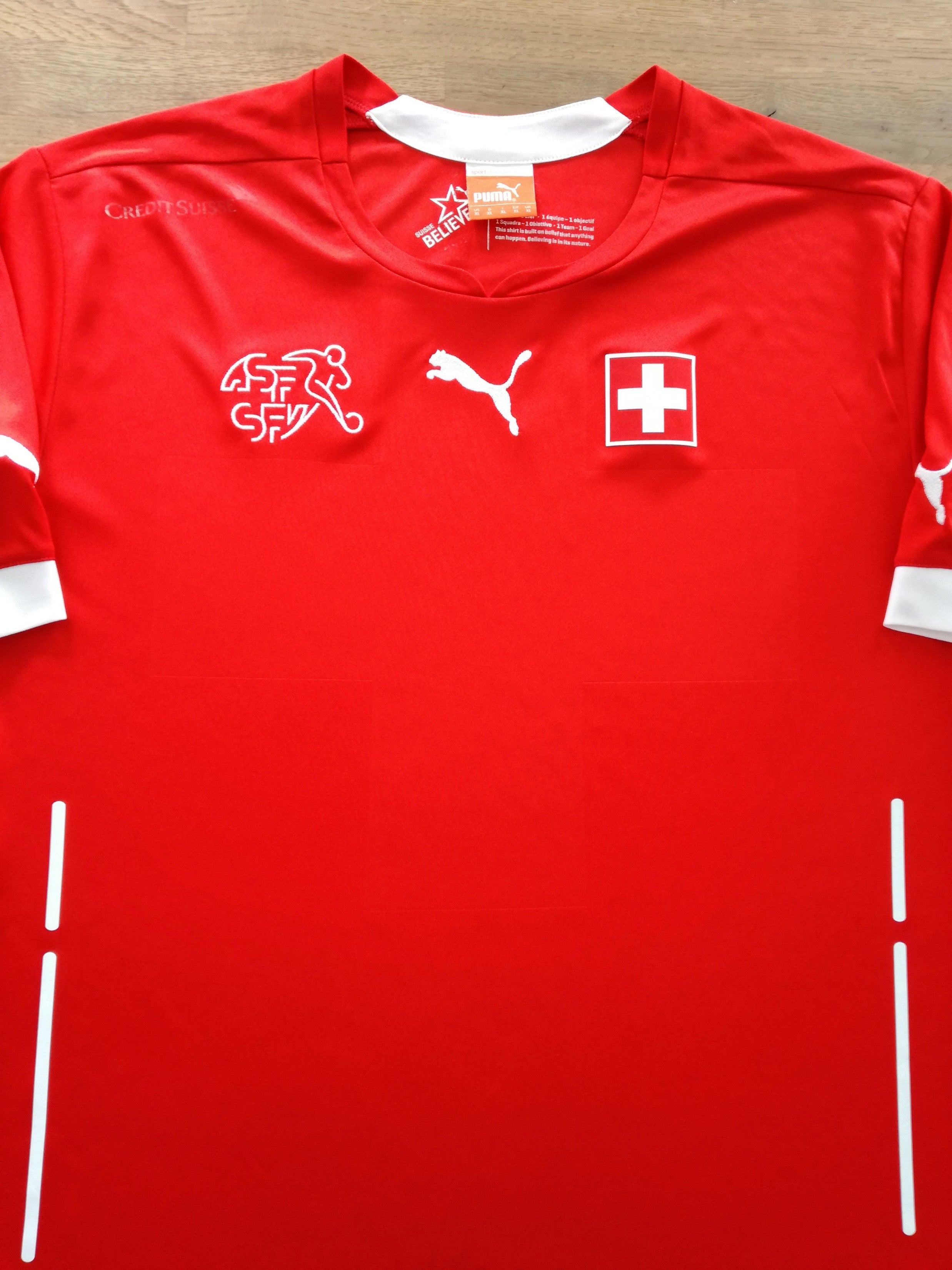 2014/15 Switzerland Home Football Shirt