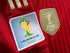 2014 Spain Home Match Issue (vs Chile) Adizero Football Shirt Iniesta #6 (XL)