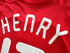 2008/09 France Away Football Shirt Henry #12 (L)