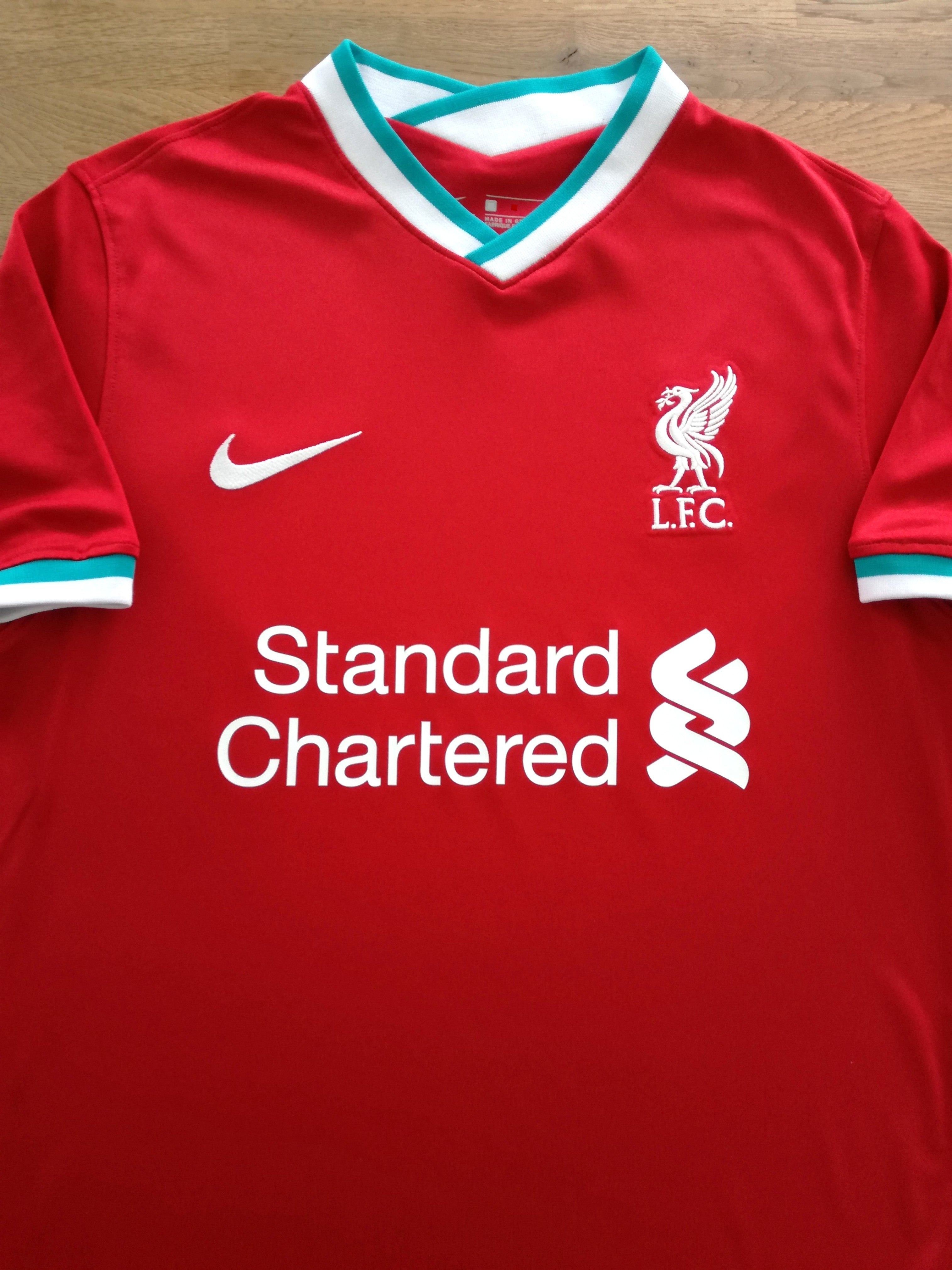 2020/21 Liverpool Home Football Shirt