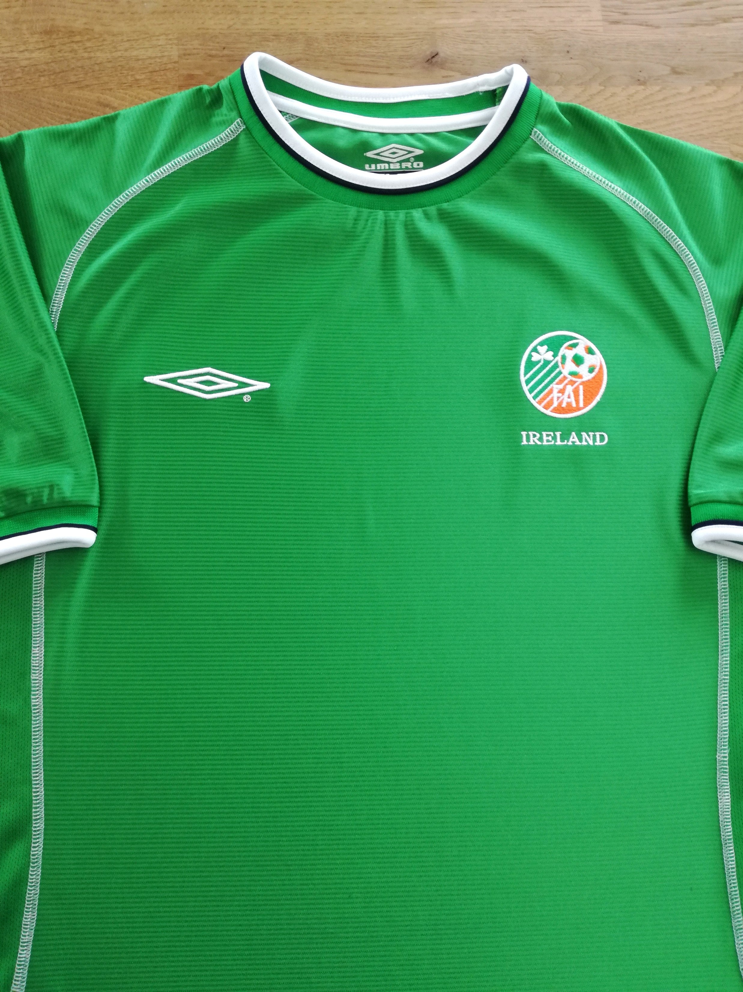 2001/02 Republic of Ireland Home Football Shirt