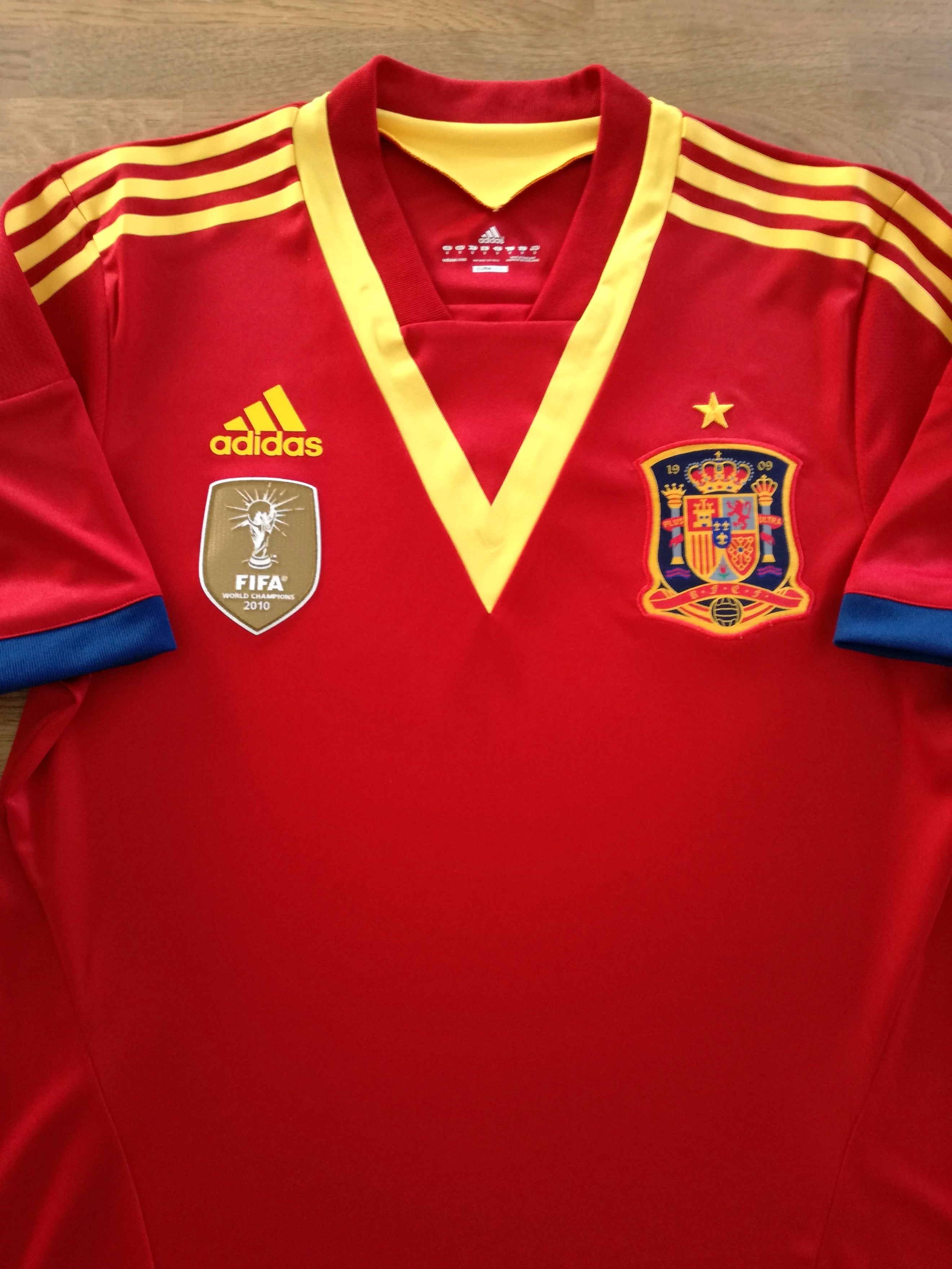 2012/13 Spain Home Formotion Football Shirt