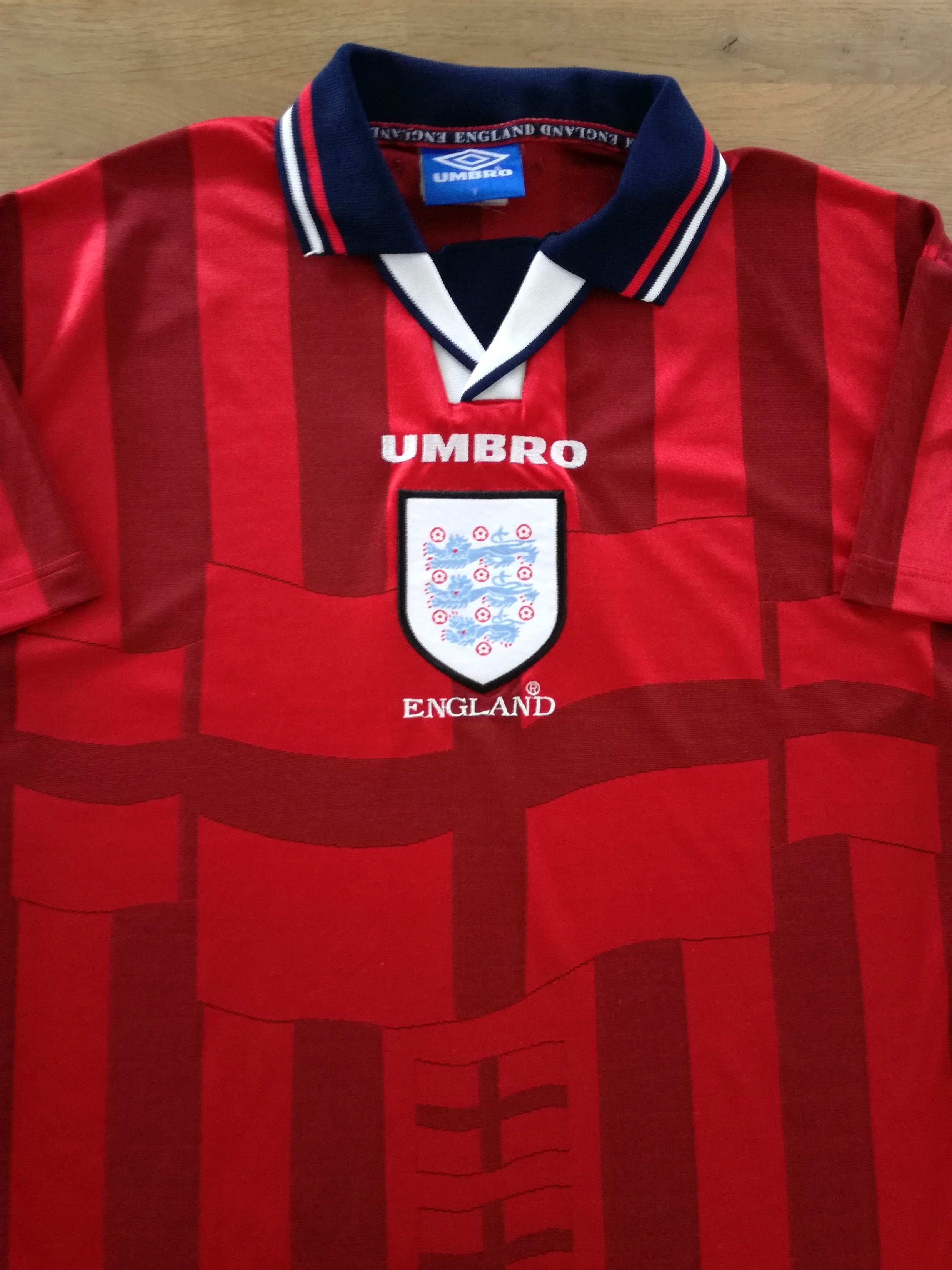 1997/98 England Away Football Shirt