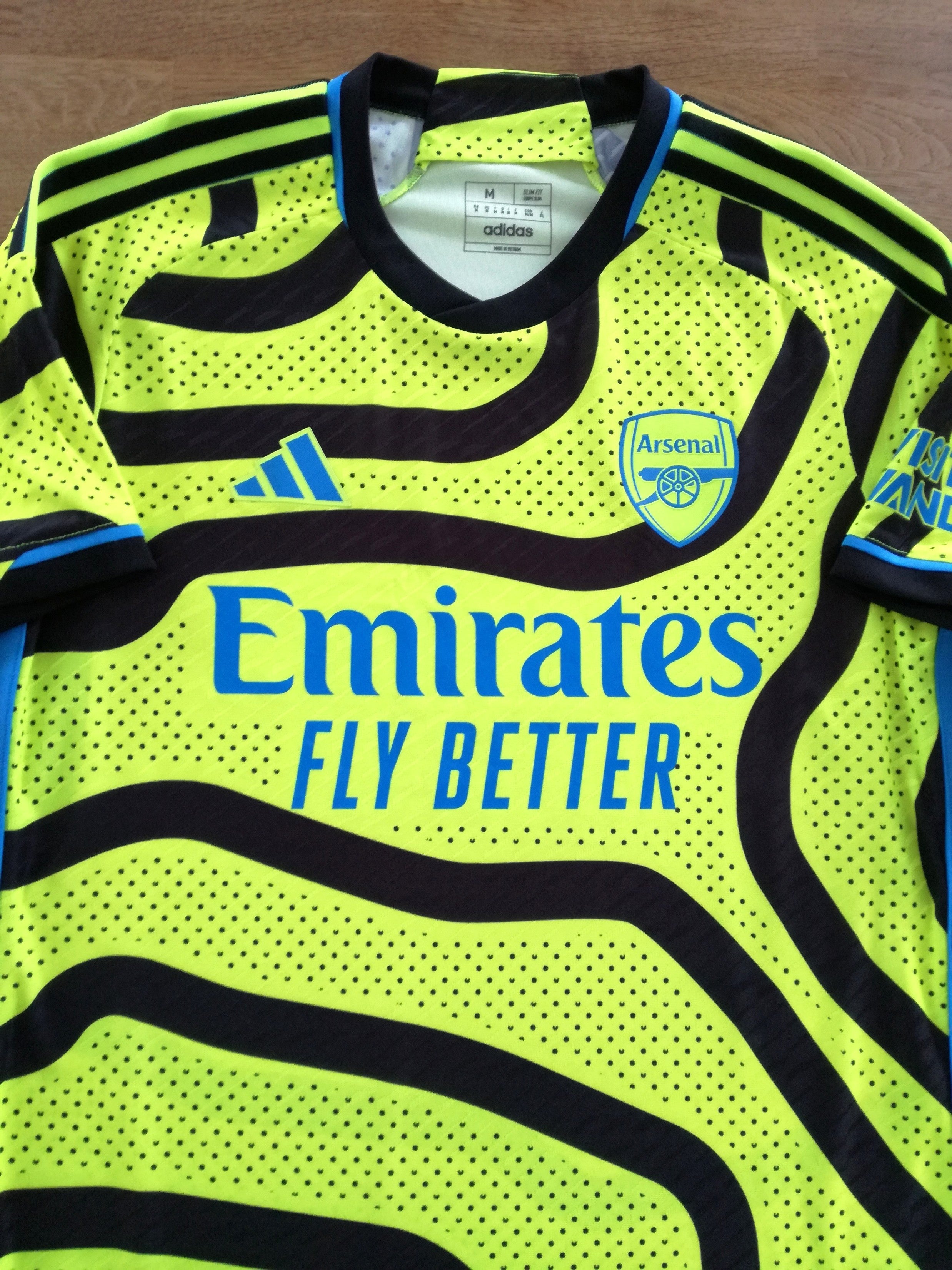 2023/24 Arsenal Away Authentic Football Shirt