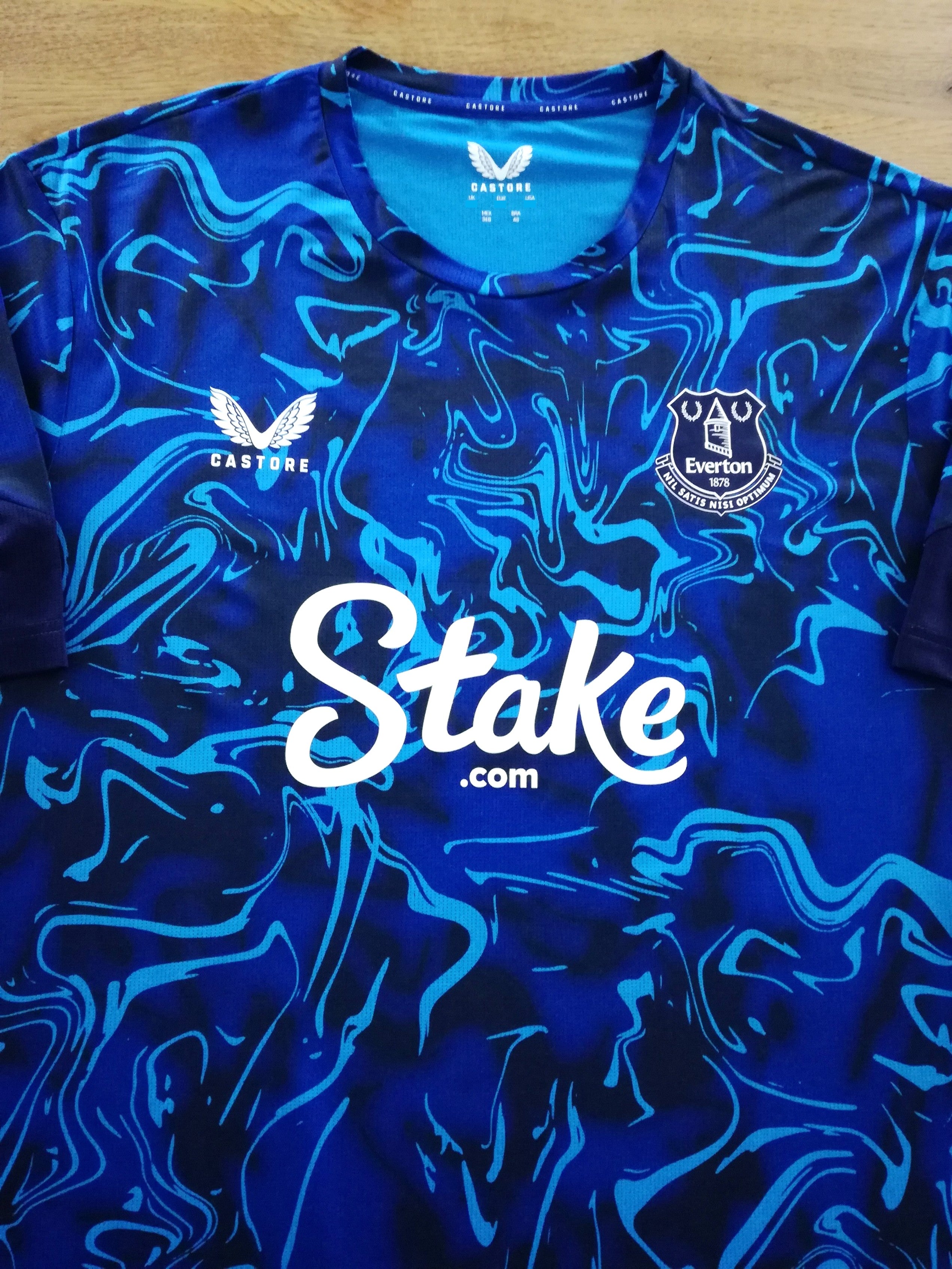 2025/26 Everton Pre-Match Football Shirt