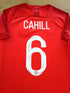 2018/19 England Away Football Shirt Cahill #6