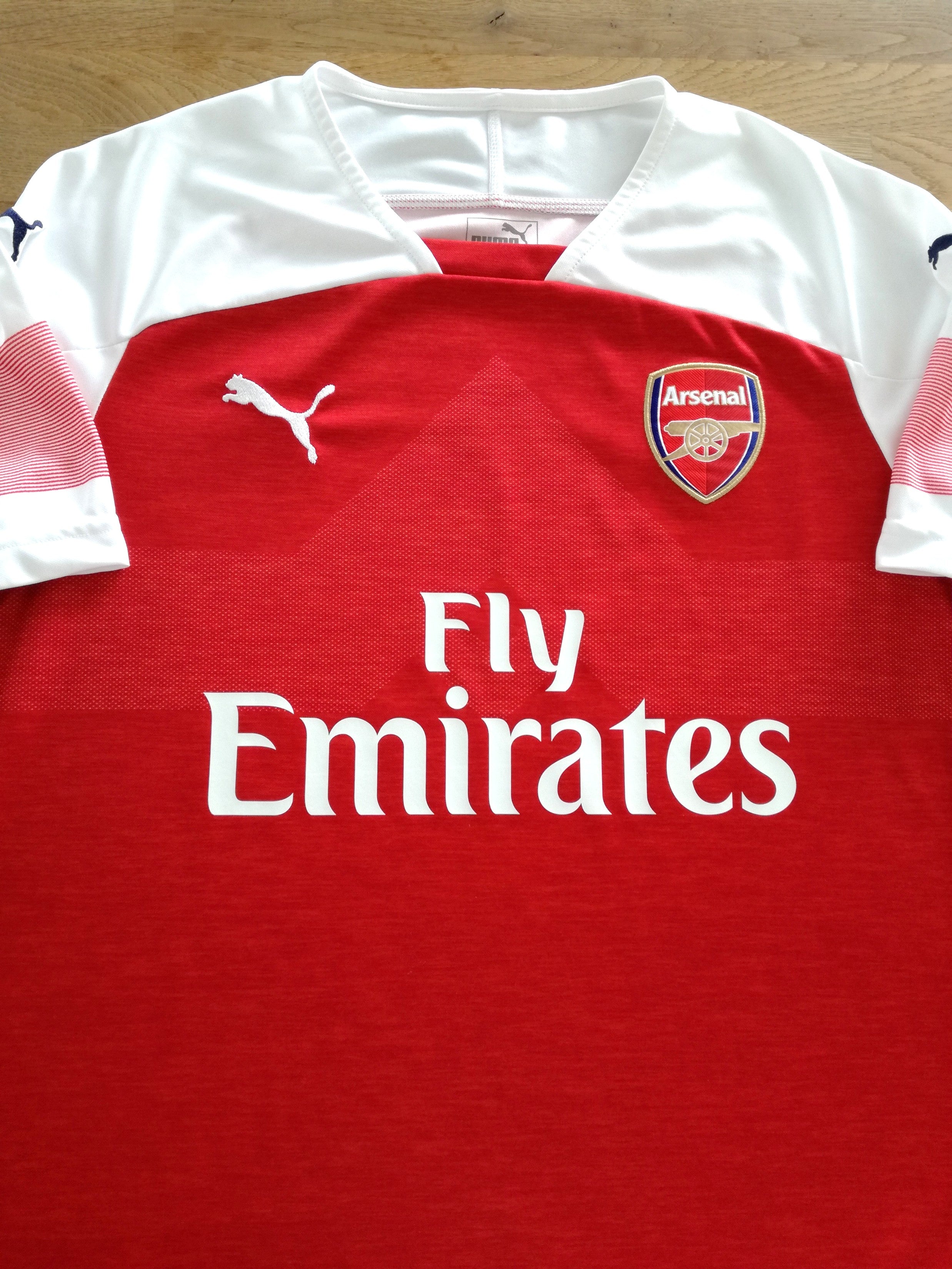 2018/19 Arsenal Home Football Shirt