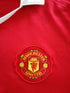 2010/11 Man Utd Home Premier League Football Shirt Vidic #15 (L)