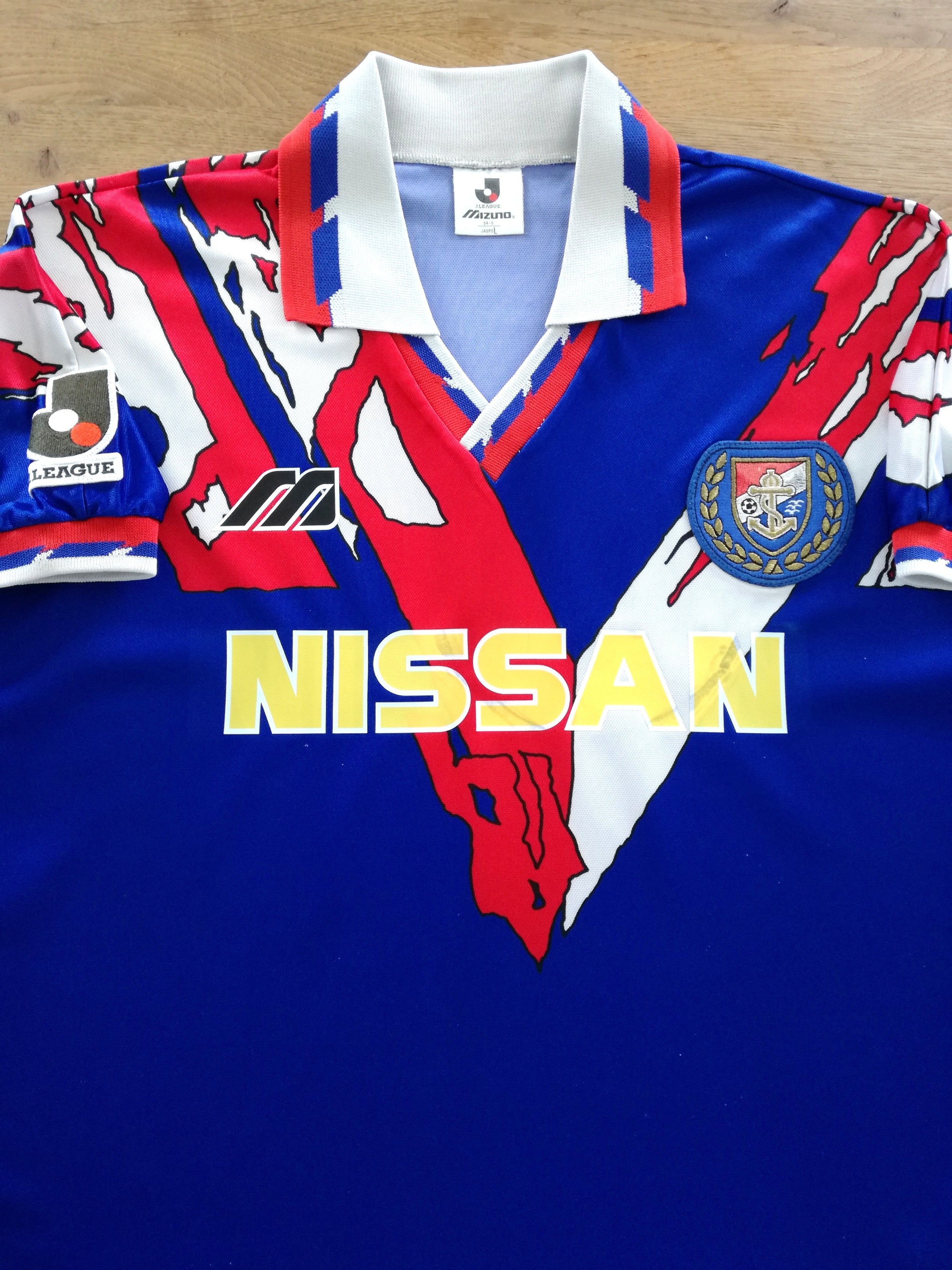 1993 Yokohama Marinos Home J.League Football Shirt