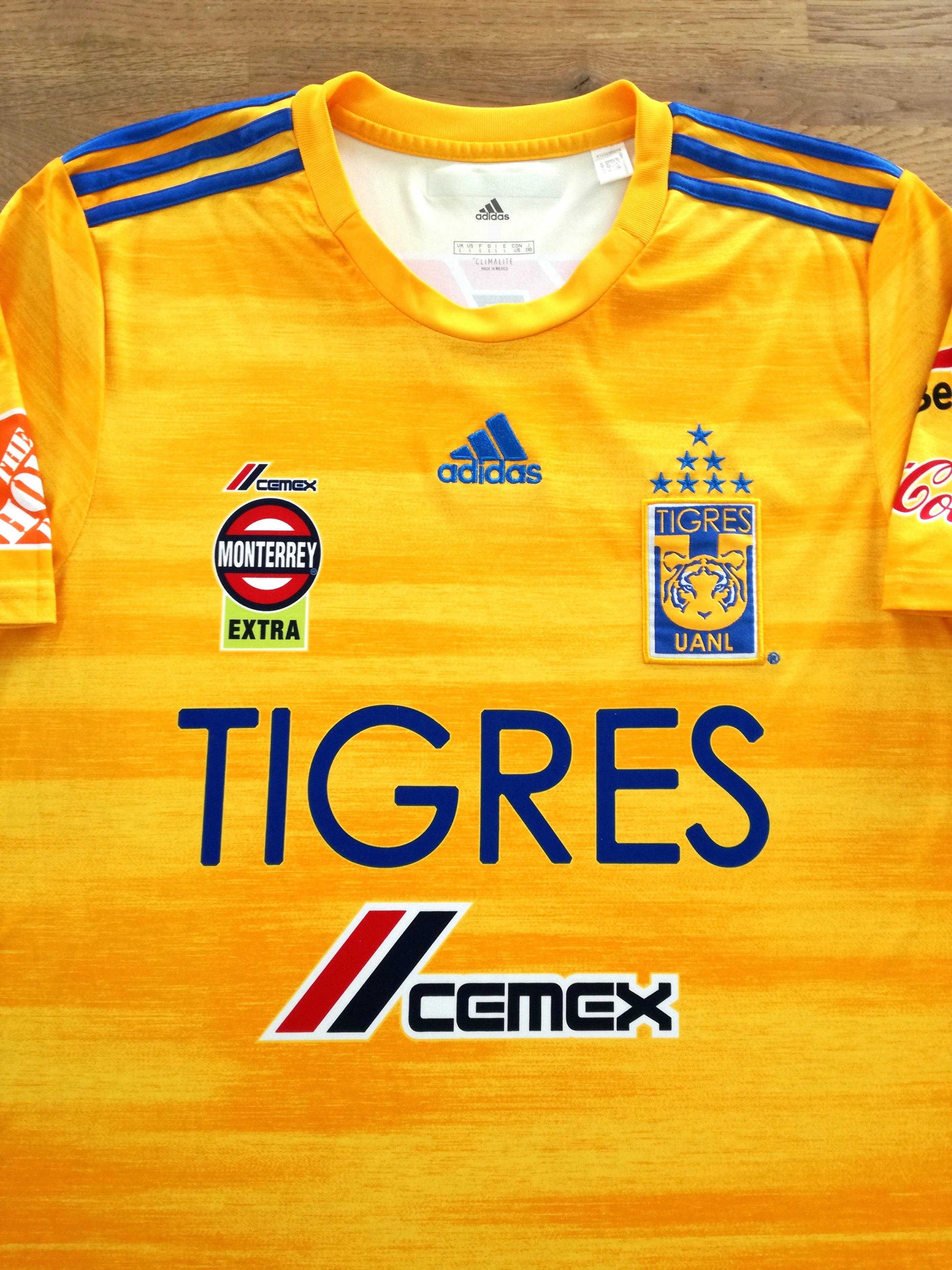 2019/20 Tigres UANL Home Football Shirt