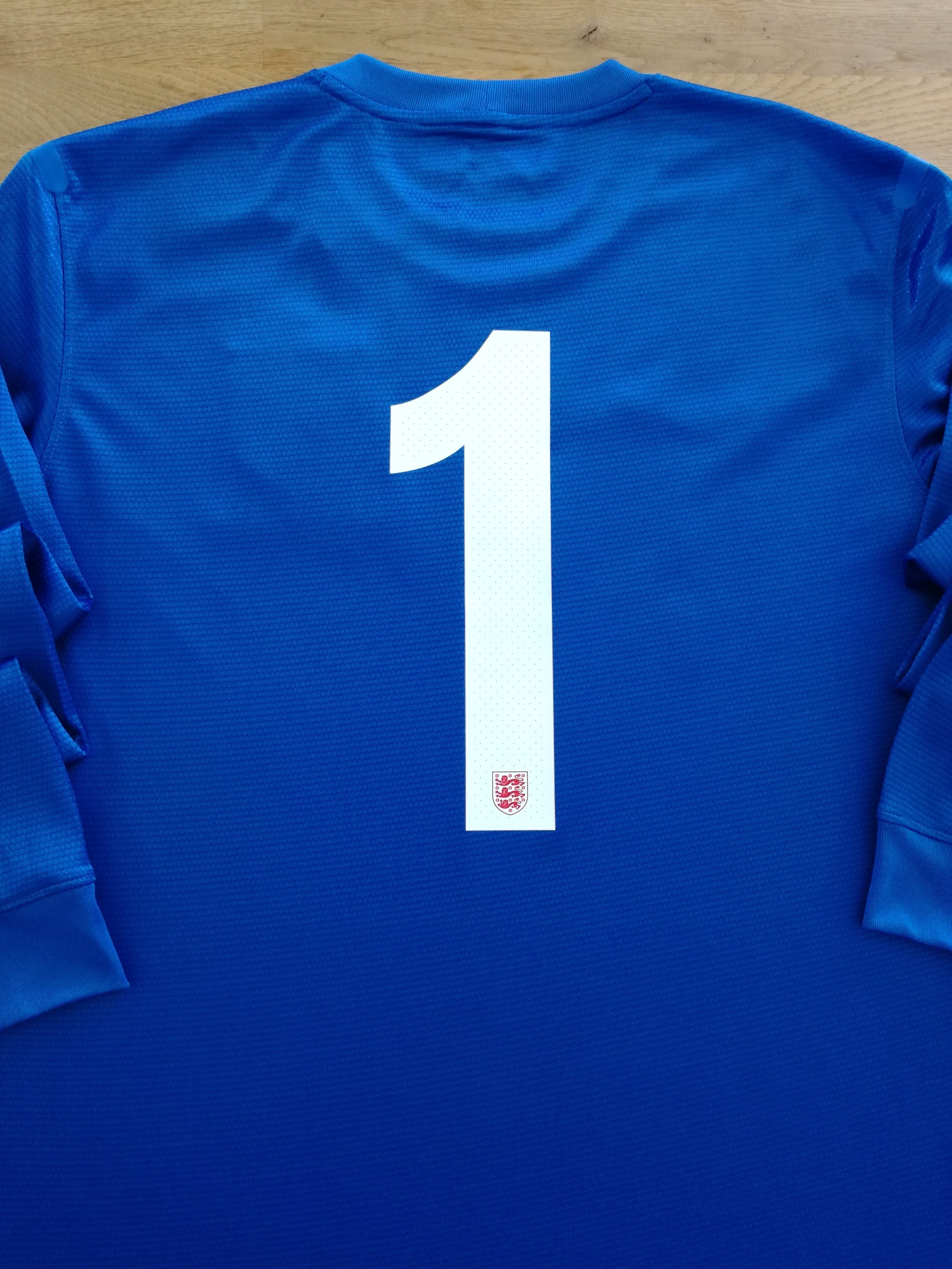 2013 England GK 150th Anniversary Player Issue Football Shirt