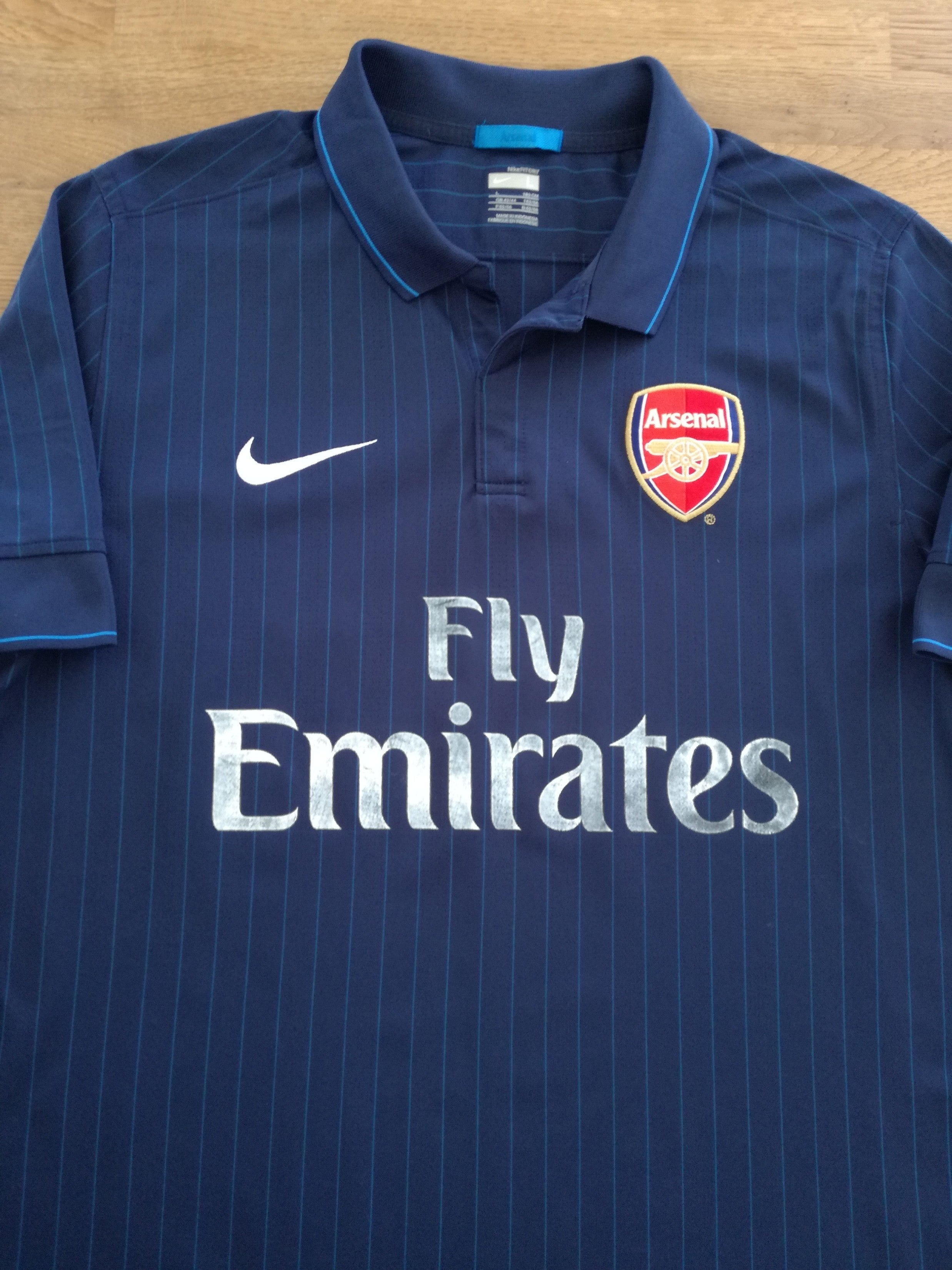 2009/10 Arsenal Away Football Shirt (L)