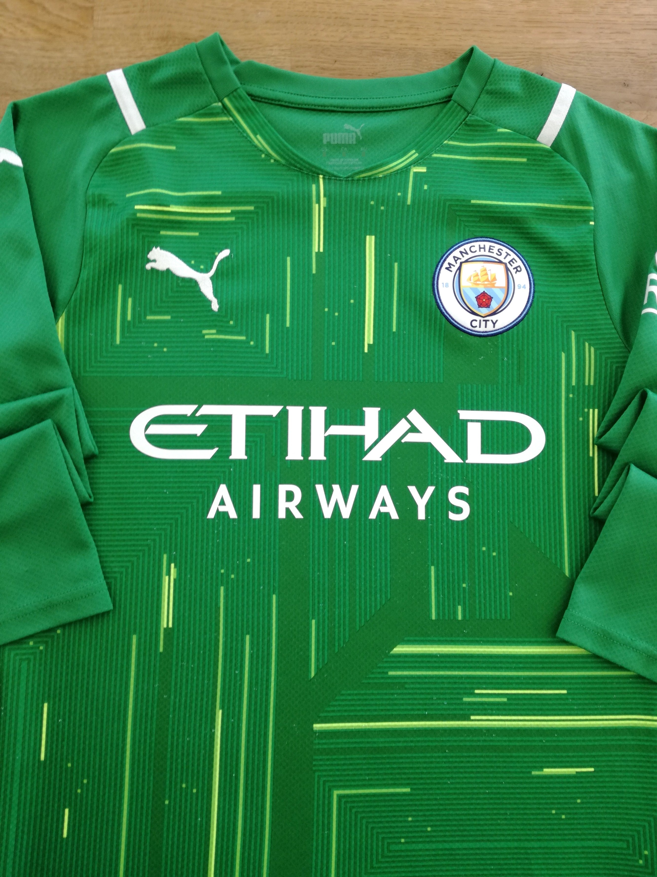 2021/22 Man City GK Football Shirt