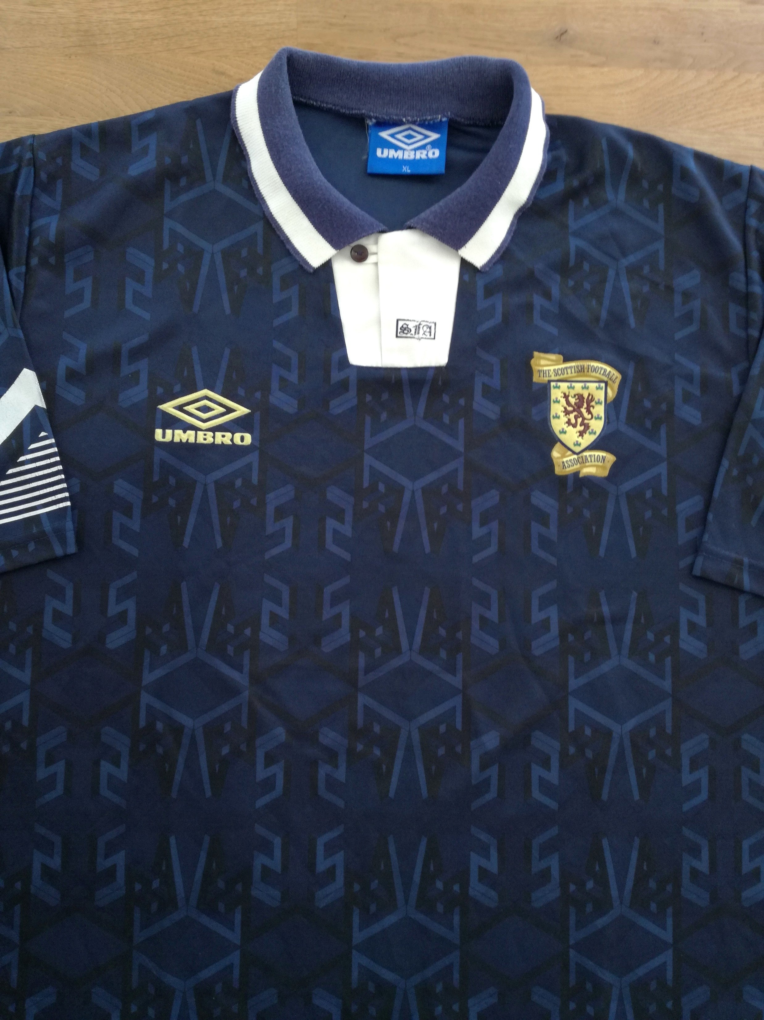 1991/92 Scotland Home Football Shirt (XL)