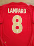 2006/07 England Away Football Shirt Lampard #8