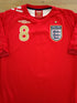 2006/07 England Away Football Shirt Lampard #8