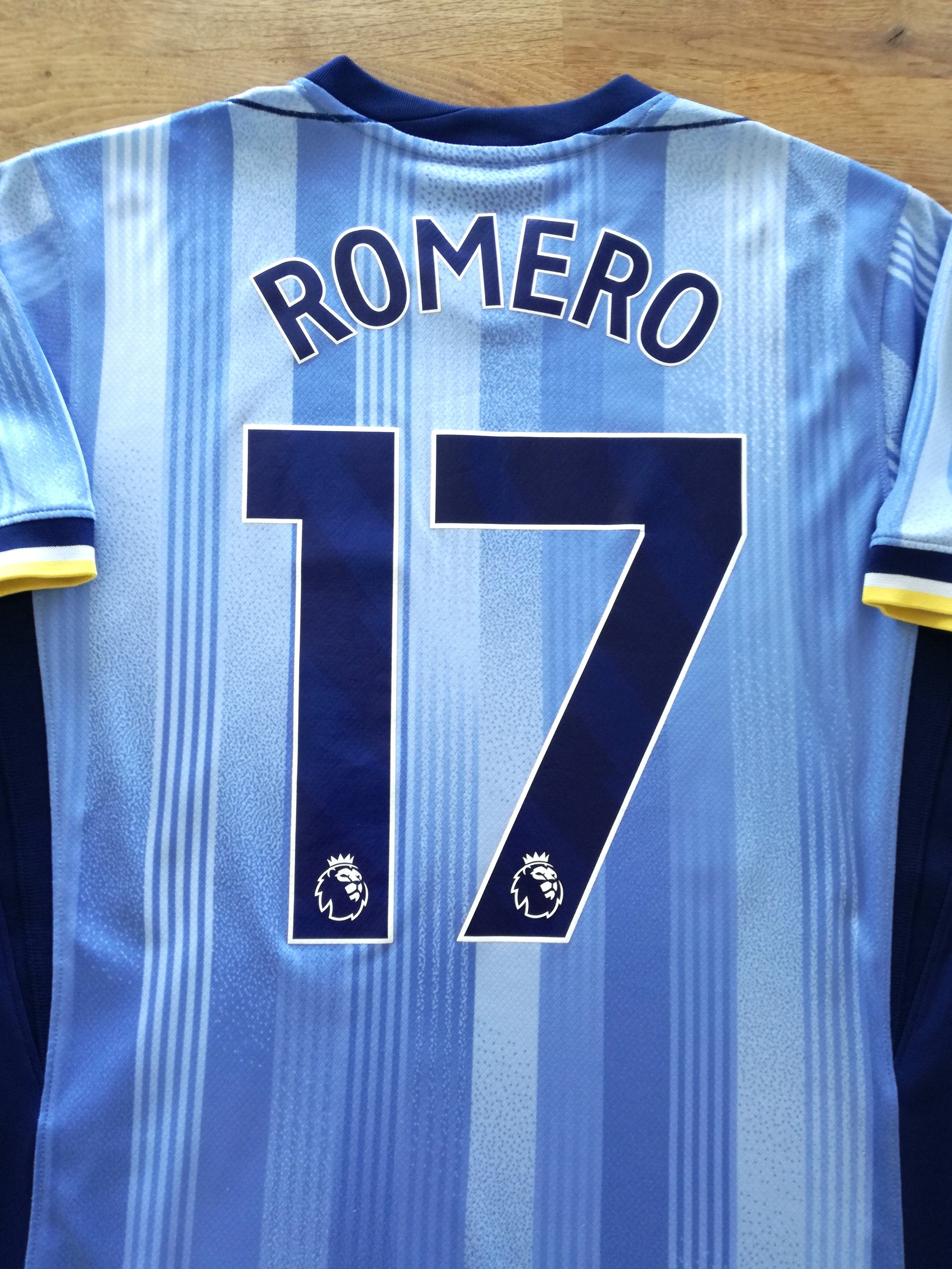 2024/25 Tottenham Away Premier League Football Shirt Romero #17