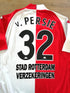 2003/04 Feyenoord Home Football Shirt v. Persie #32