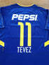 2003 Boca Juniors Home Football Shirt Tevez #11 (L)