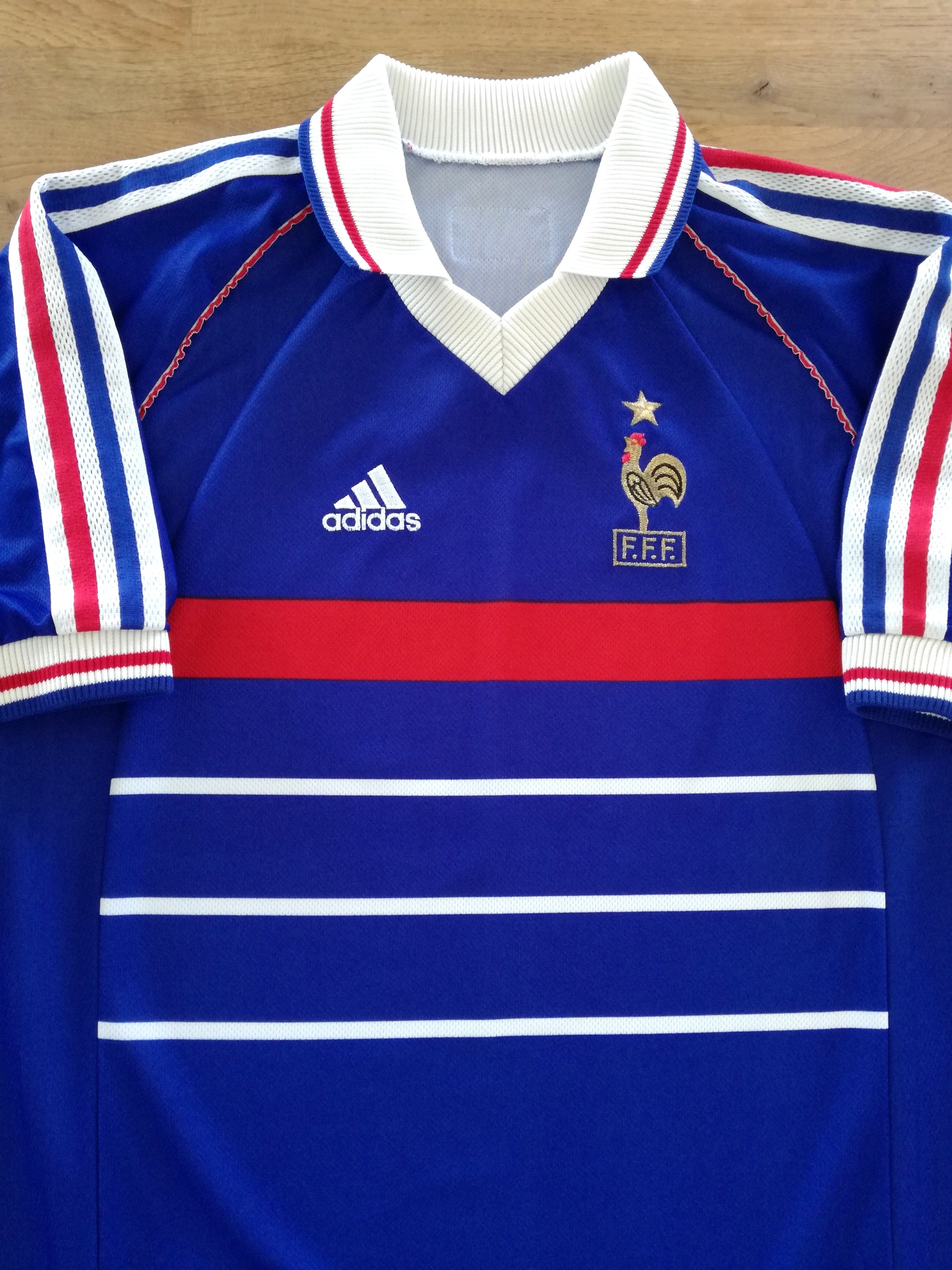 1998/99 France Home Football Shirt