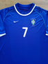 2000/01 Brazil Away Football Shirt Ronaldinho #7