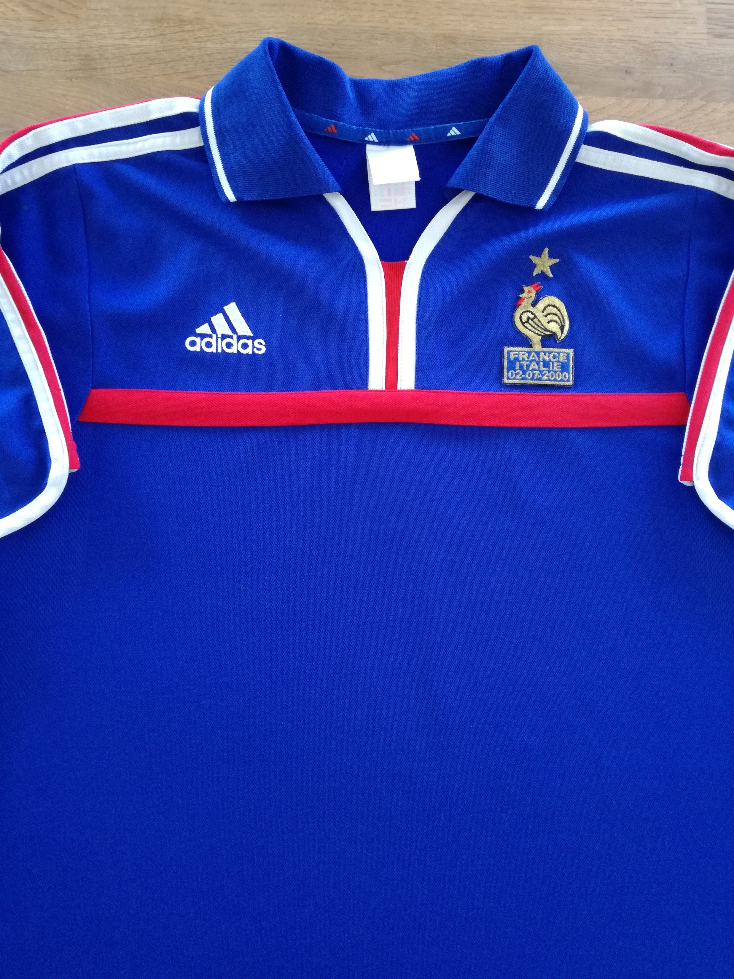2000 France Home 'Euros Final' Football Shirt