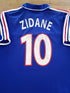 2000 France Home Football Shirt Zidane #10