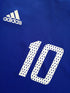 2002 France Home World Cup Football Shirt Zidane #10 (XXL)