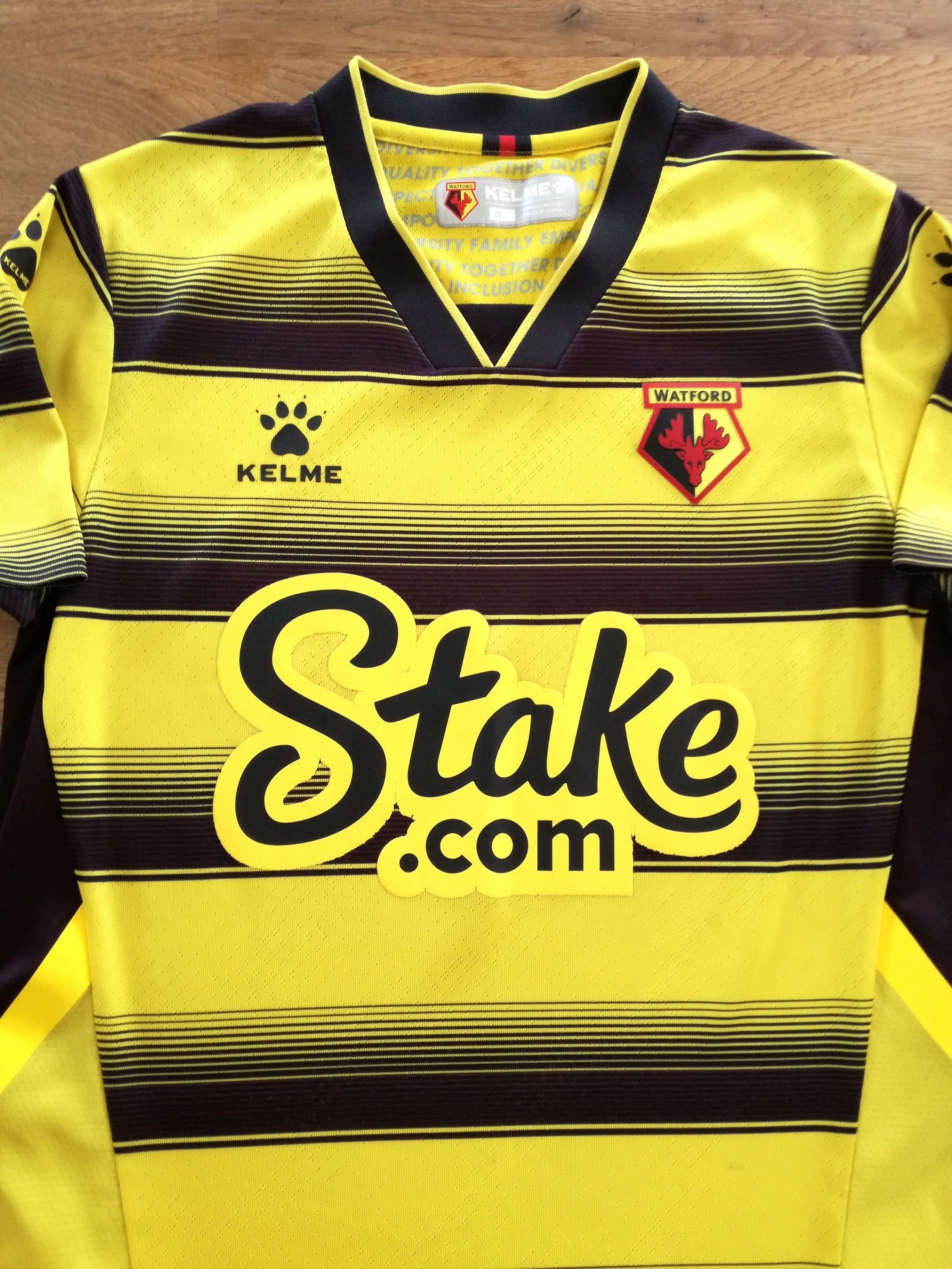 2021/22 Watford Home Football Shirt