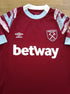 2022/23 West Ham Home football Shirt