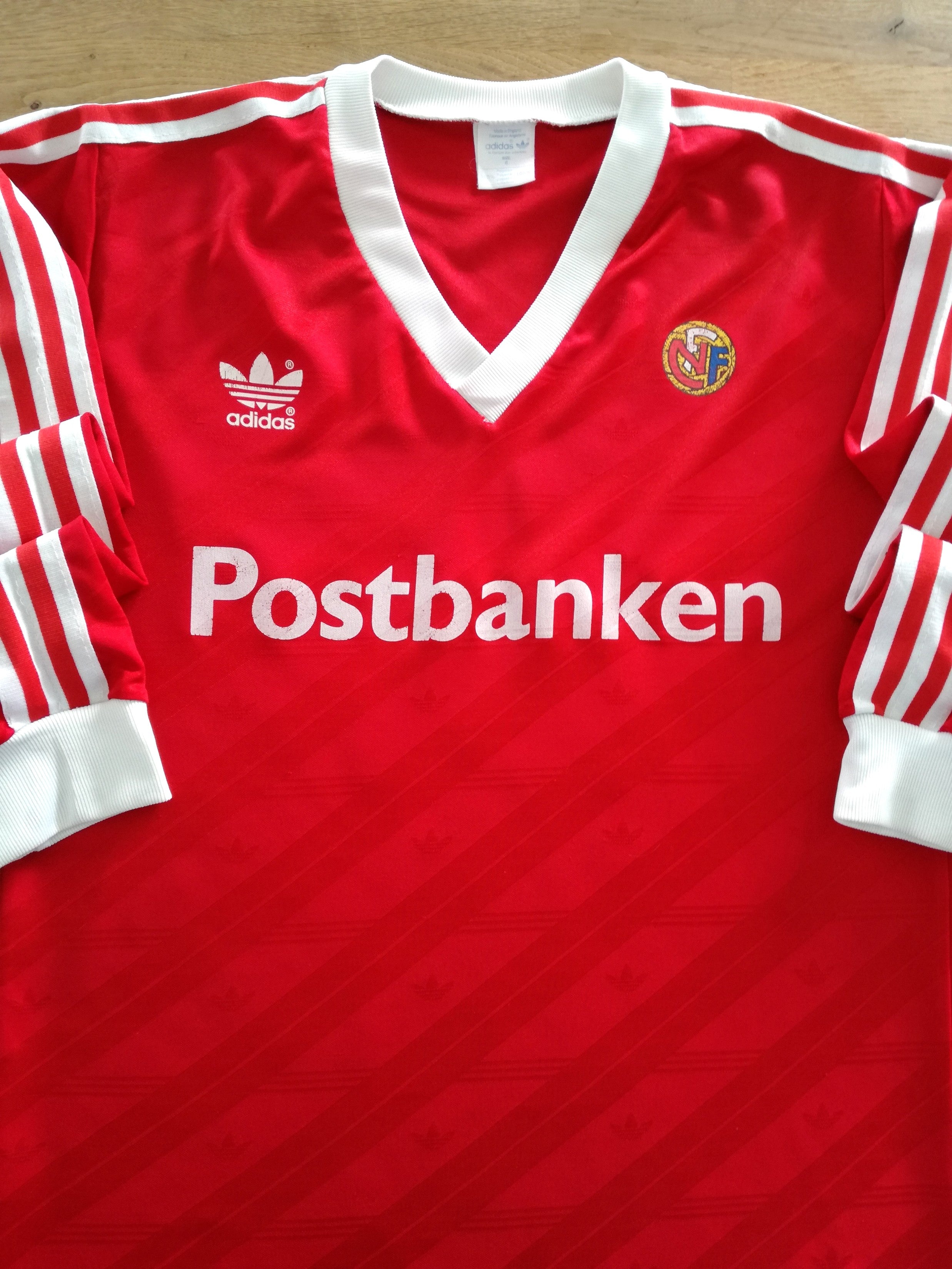 1986/87 Norway Player Issue Training Shirt #4